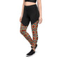 DMV 0210 Vintage Artsy Sports Leggings