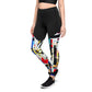 DMV 0124 Retro Art Sports Leggings