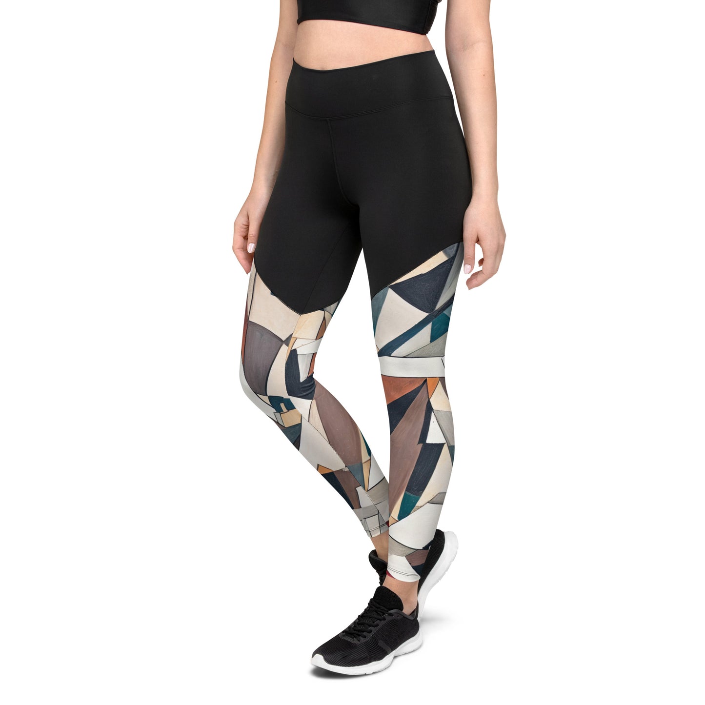 DMV 0264 Abstract Art Sports Leggings