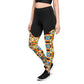 DMV 0103 Vintage Artsy Sports Leggings