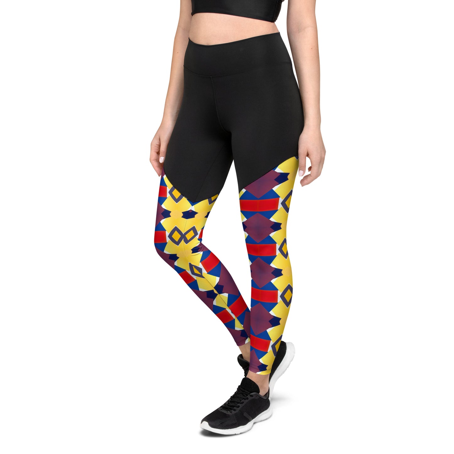 DMV 0418 Classic Boho Sports Leggings