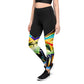 DMV 0258 Retro Art Sports Leggings