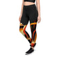 DMV 0261 Retro Art Sports Leggings