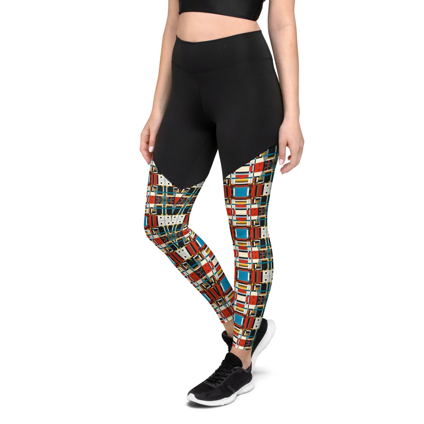 DMV 0410 Geo Boho Sports Leggings