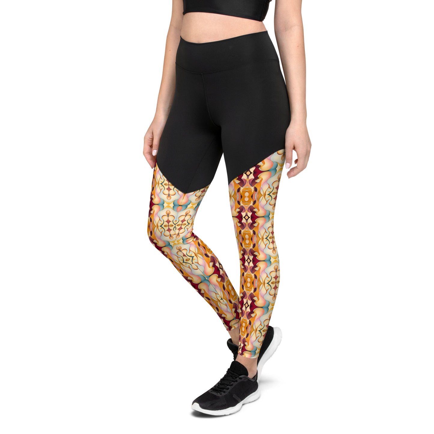 DMV 0384 Classic Boho Sports Leggings