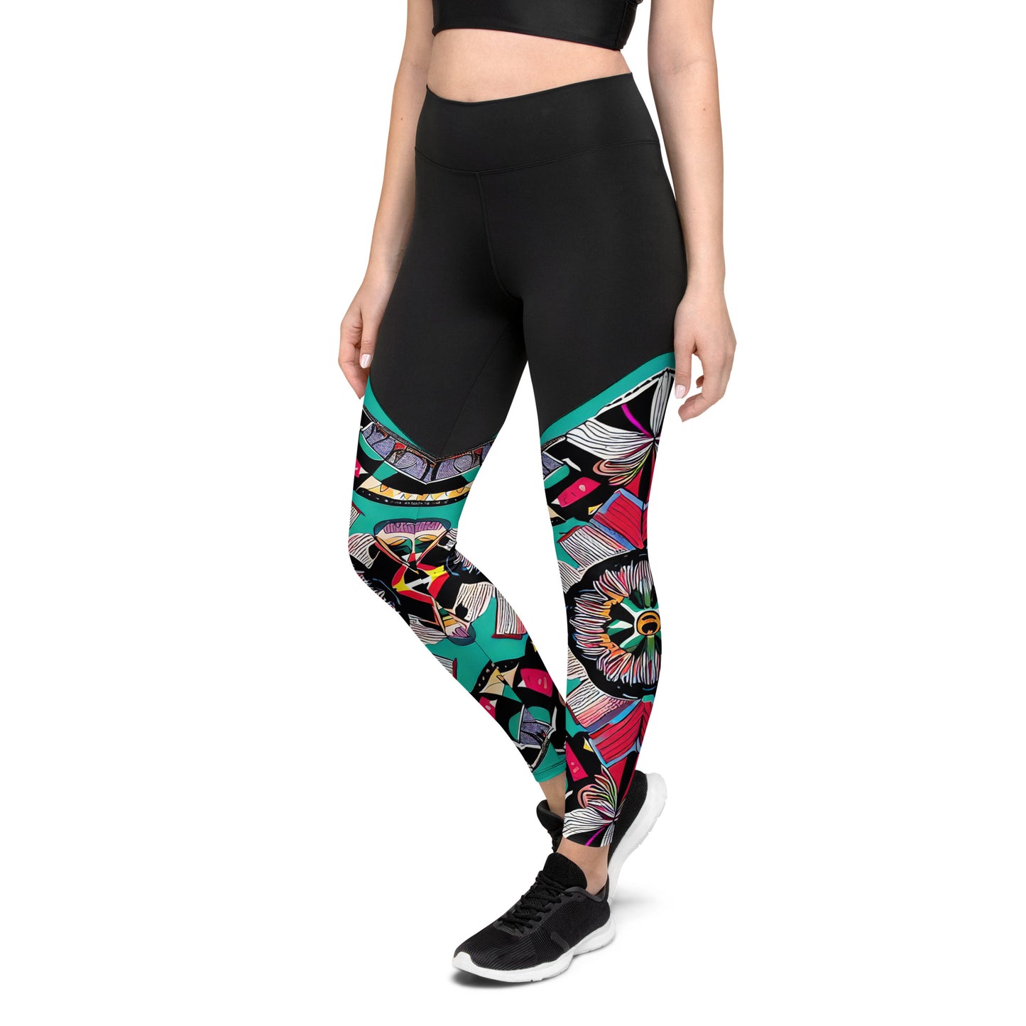 DMV 1445 Boho Sports Leggings