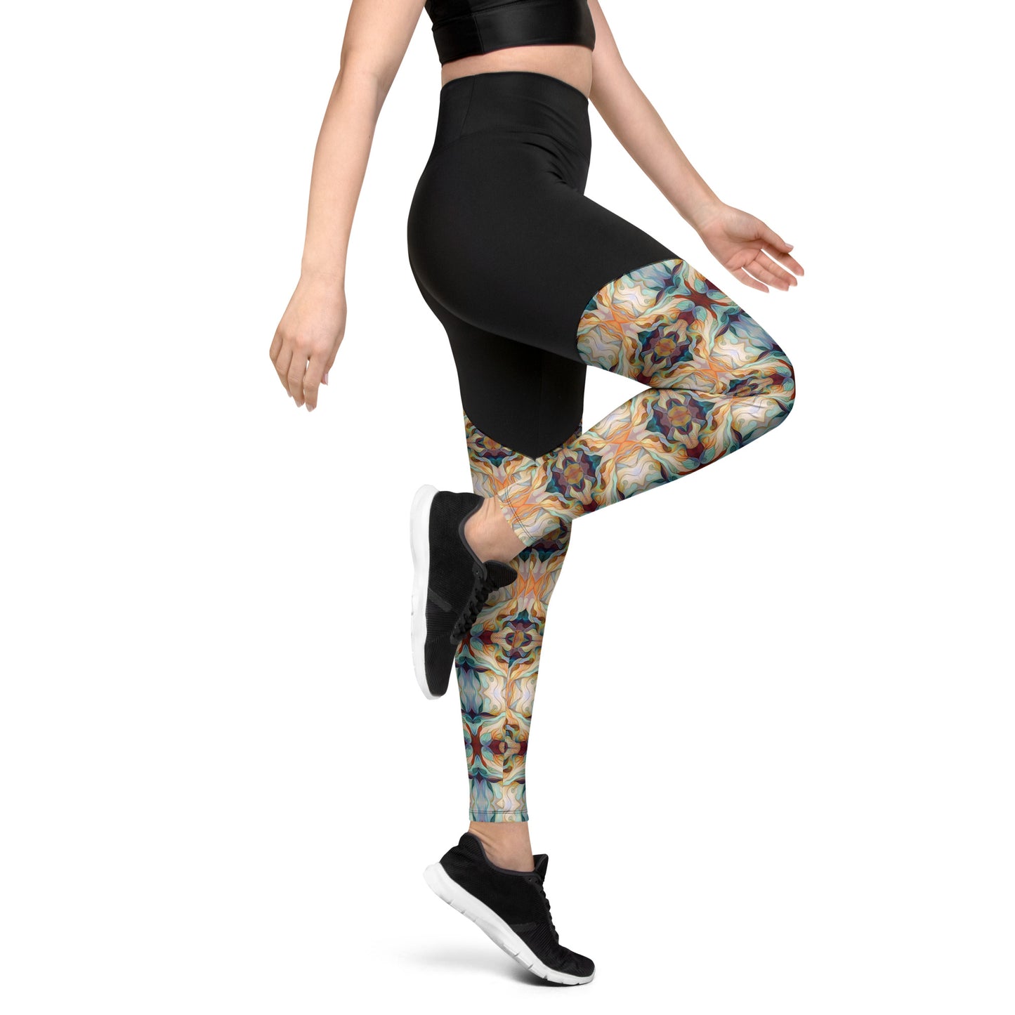 DMV 0273 Chic Boho Sports Leggings