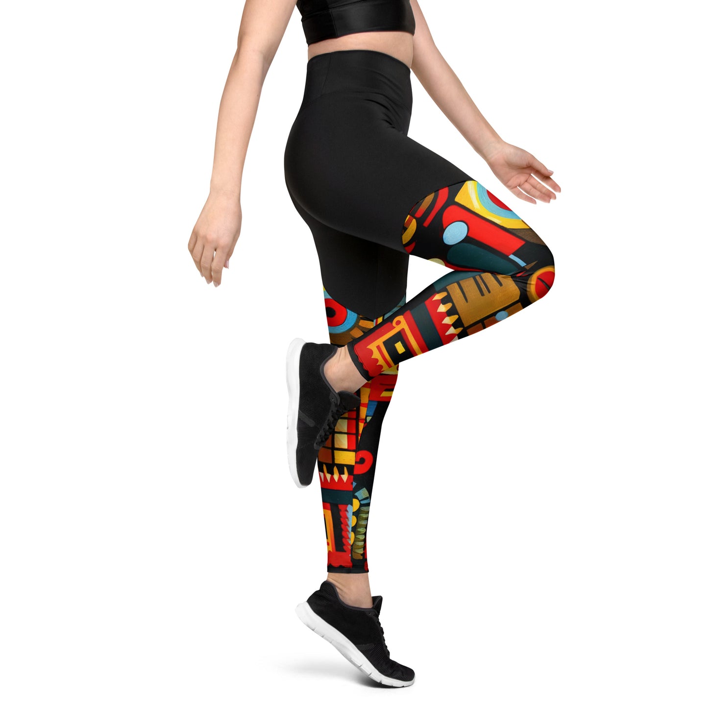 DMV 0233 Psy Art Sports Leggings