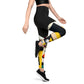 DMV 0055 Retro Art Sports Leggings