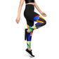 DMV 0255 Retro Art Sports Leggings