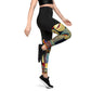 DMV 0237 Retro Art Sports Leggings