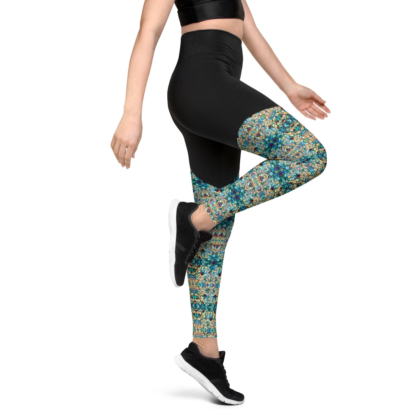 DMV 0254 Chic Boho Sports Leggings