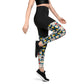 DMV 0139 Vintage Artsy Sports Leggings