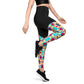 DMV 0134 Vintage Artsy Sports Leggings