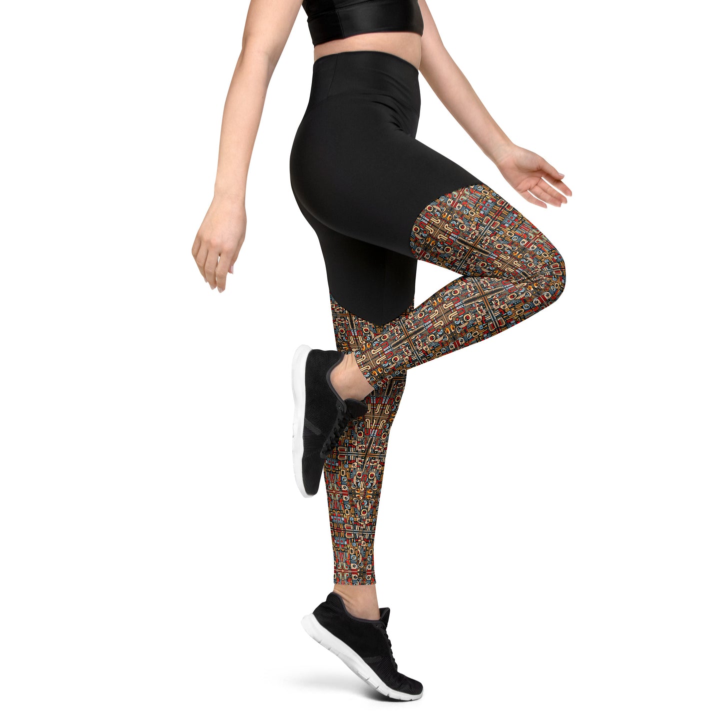 DMV 0280 Classic Boho Sports Leggings