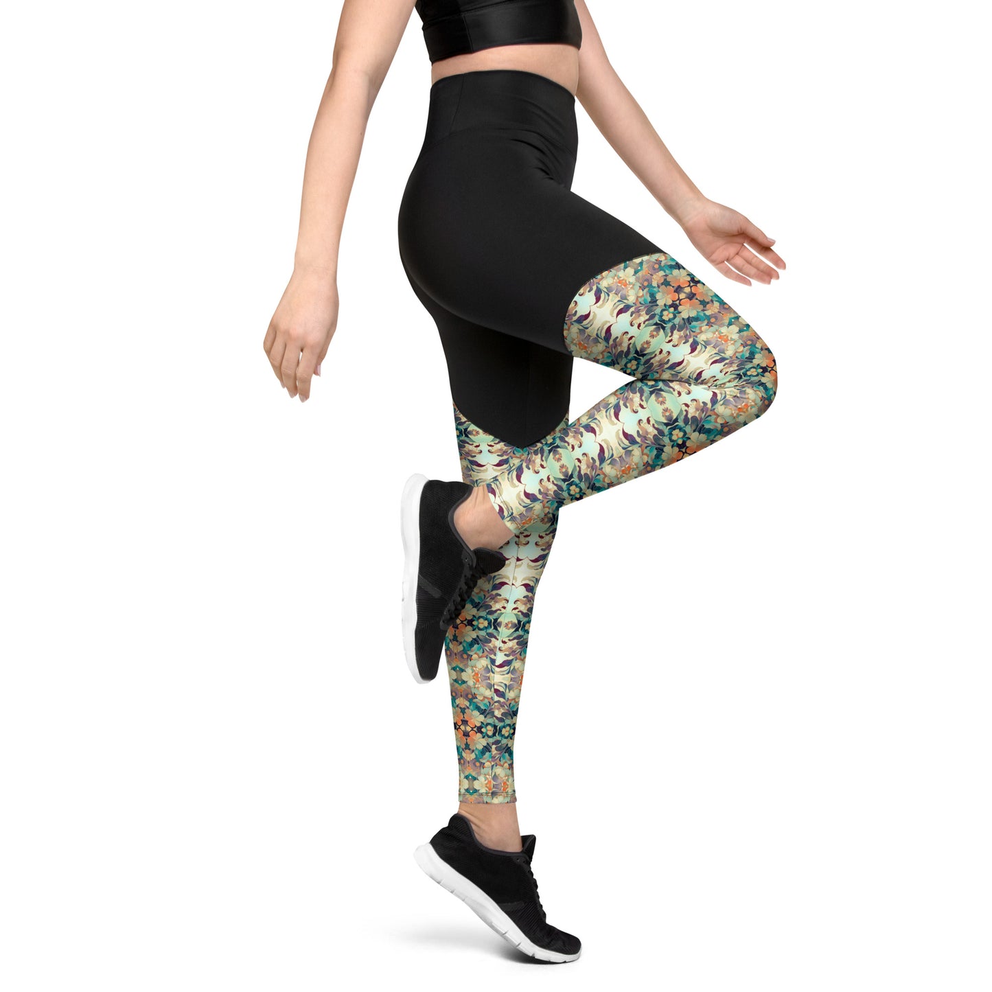 DMV 0408 Chic Boho Sports Leggings