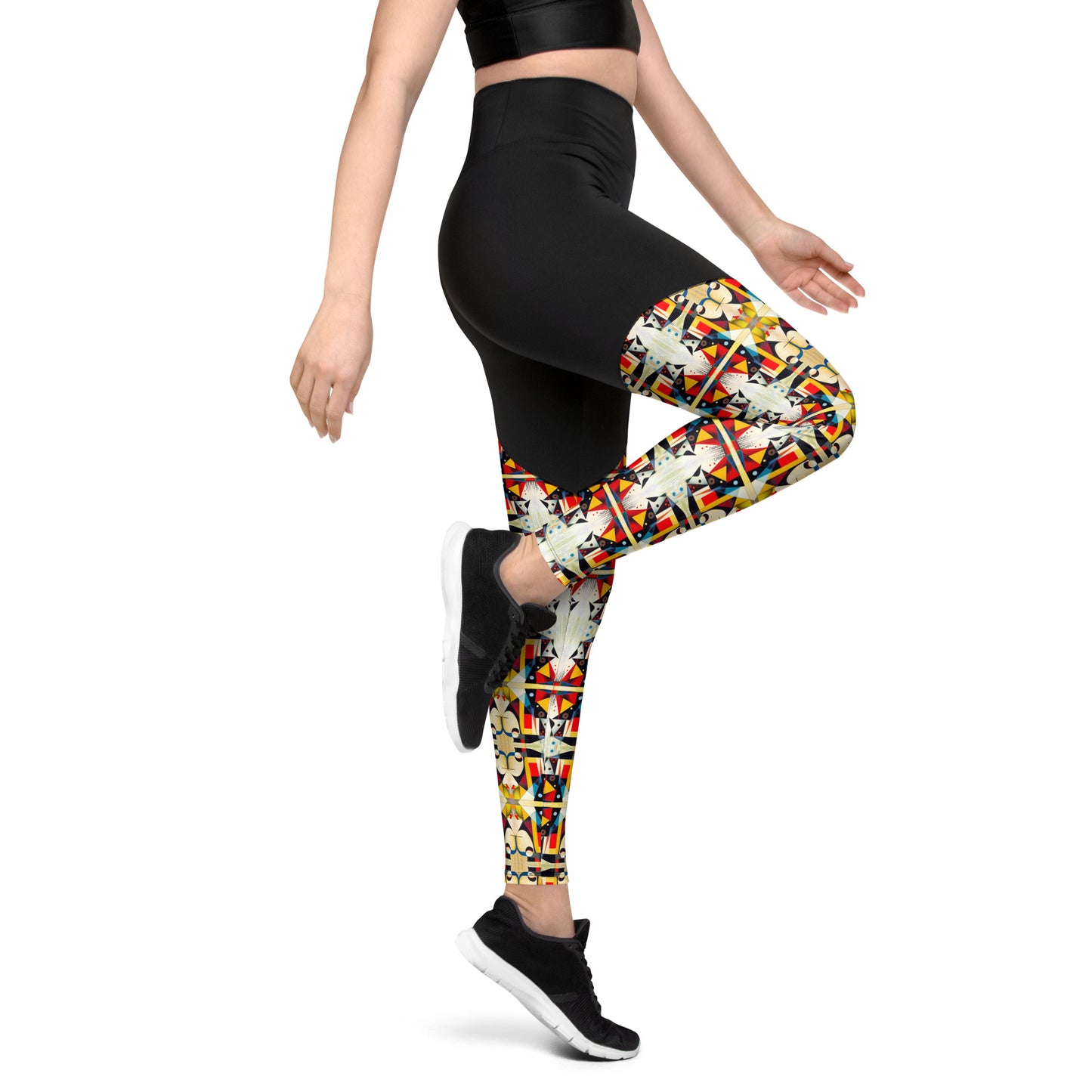 DMV 0517 Chic Boho Sports Leggings