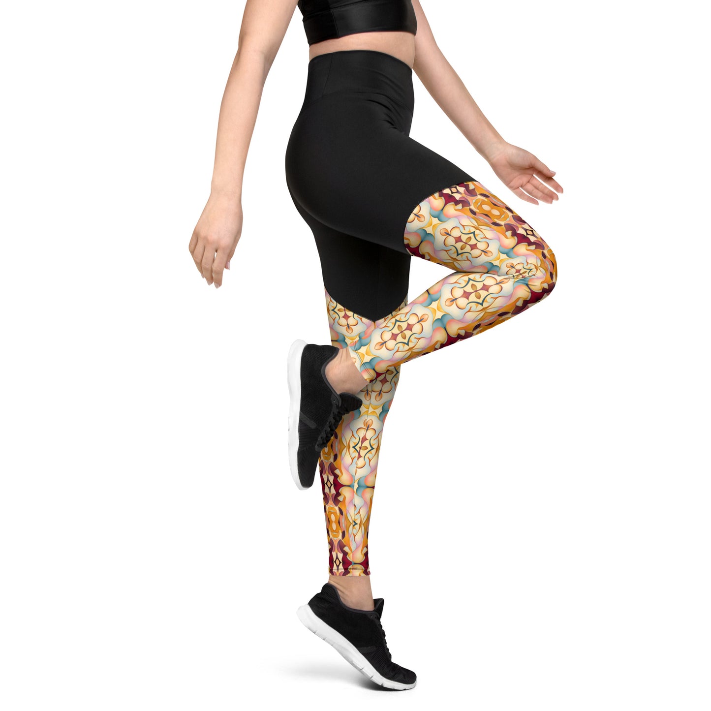 DMV 0384 Classic Boho Sports Leggings