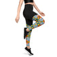 DMV 0498 Vintage Artsy Sports Leggings