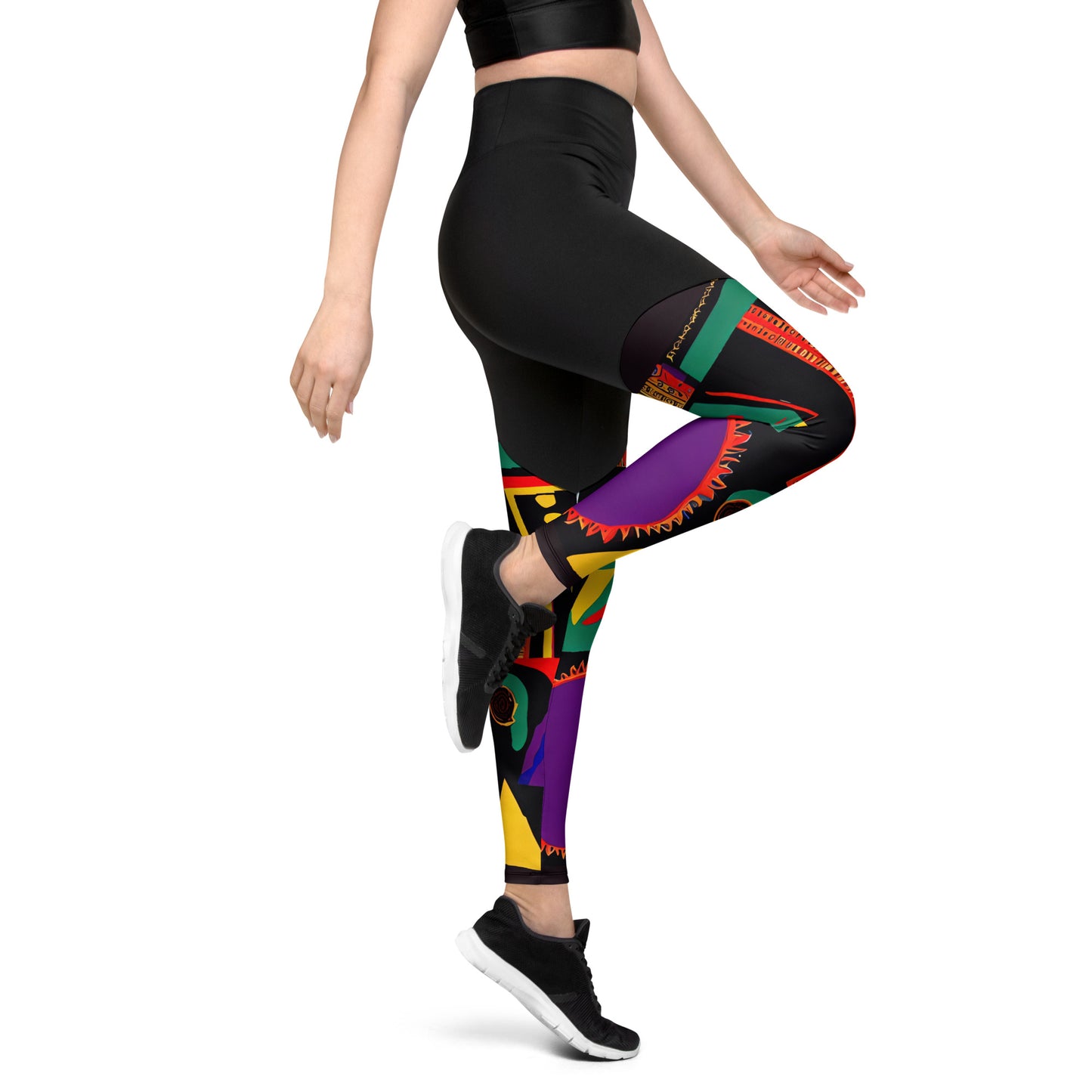 DMV 1022 Boho Sports Leggings