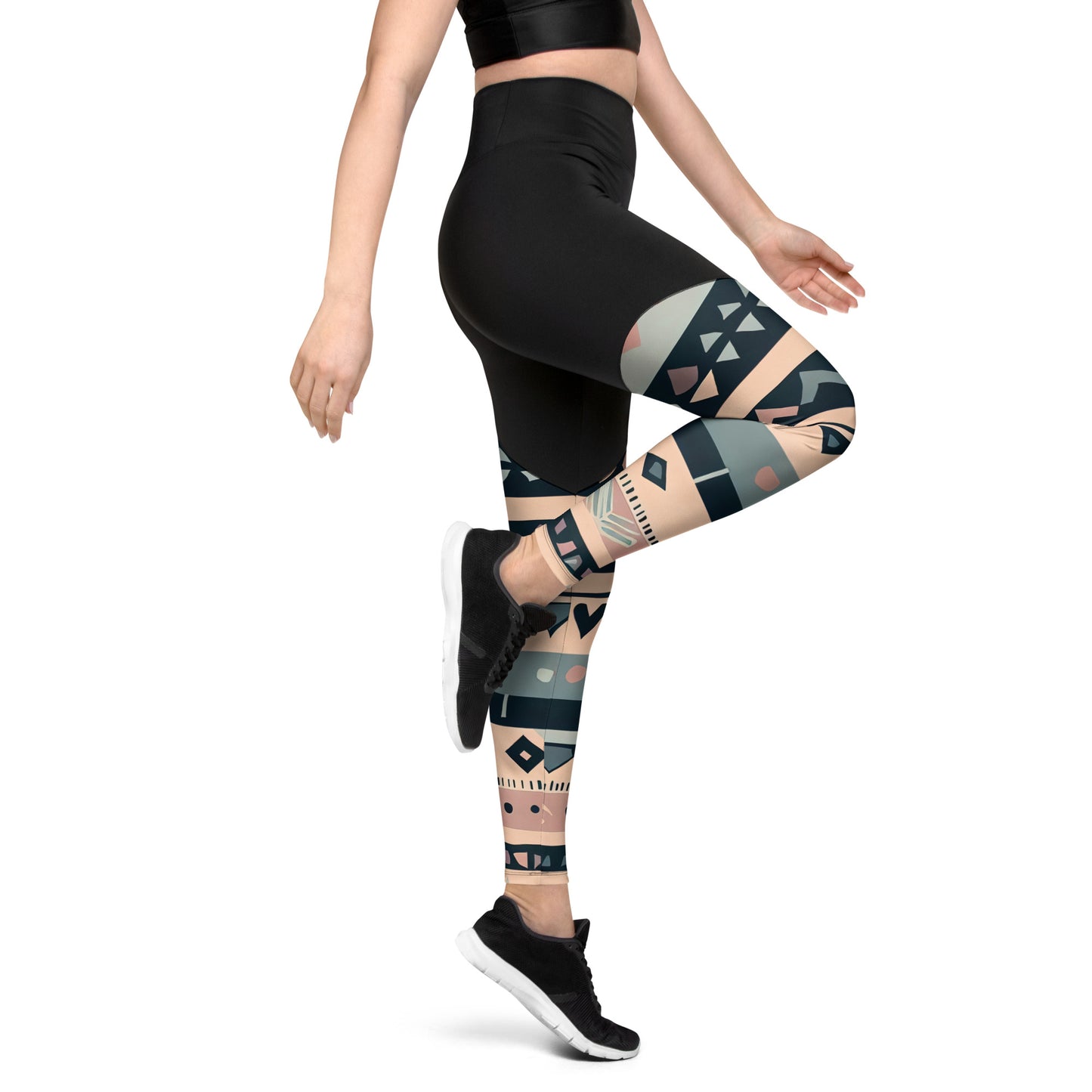 DMV 0824 Boho Sports Leggings