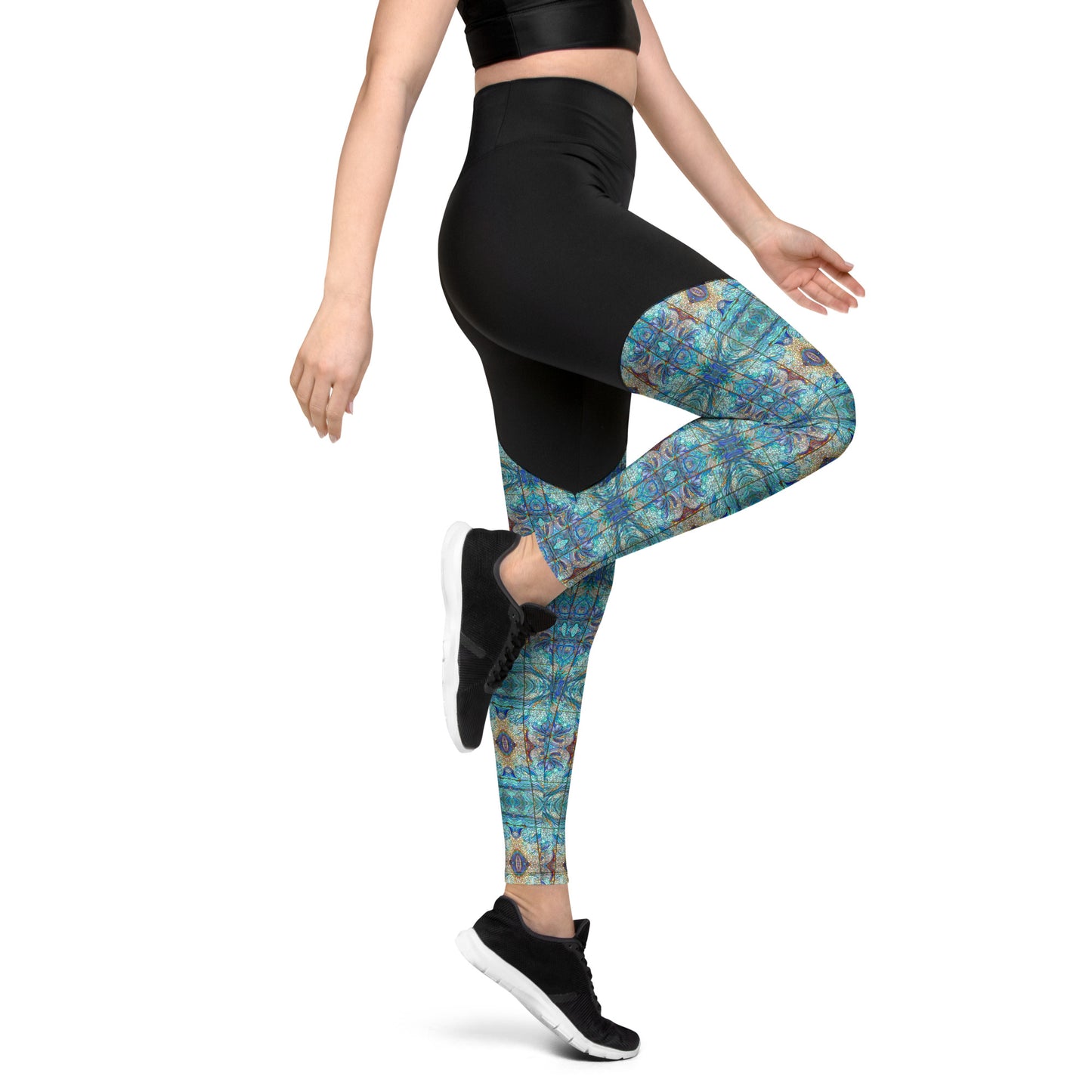 DMV 0367 Chic Boho Sports Leggings