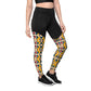 DMV 0236 Vintage Artsy Sports Leggings