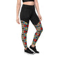 DMV 0269 Vintage Artsy Sports Leggings