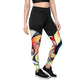 DMV 0277 Abstract Art Sports Leggings