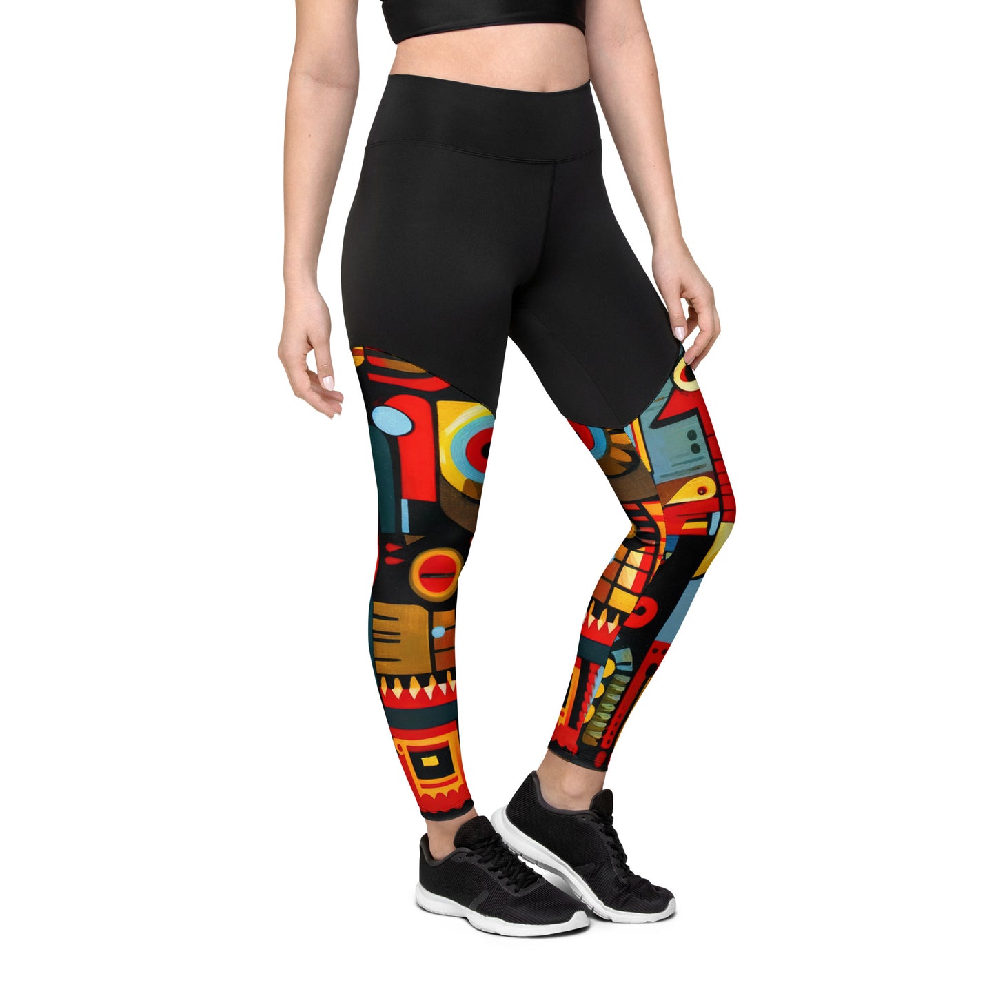 DMV 0233 Psy Art Sports Leggings