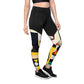 DMV 0055 Retro Art Sports Leggings