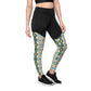 DMV 0076 Vintage Artsy Sports Leggings