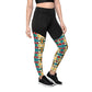 DMV 0044 Vintage Artsy Sports Leggings