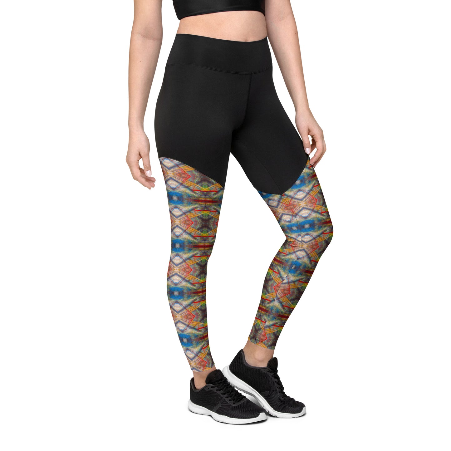 DMV 0159 Avant Garde Artsy Sports Leggings