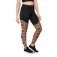 DMV 0210 Vintage Artsy Sports Leggings