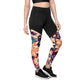 DMV 0253 Floral Sports Leggings