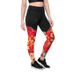 DMV 0105 Floral Sports Leggings