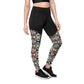 DMV 0221 Conceptual Artsy Sports Leggings