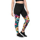 DMV 0265 Floral Sports Leggings