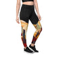 DMV 0251 Abstract Art Sports Leggings