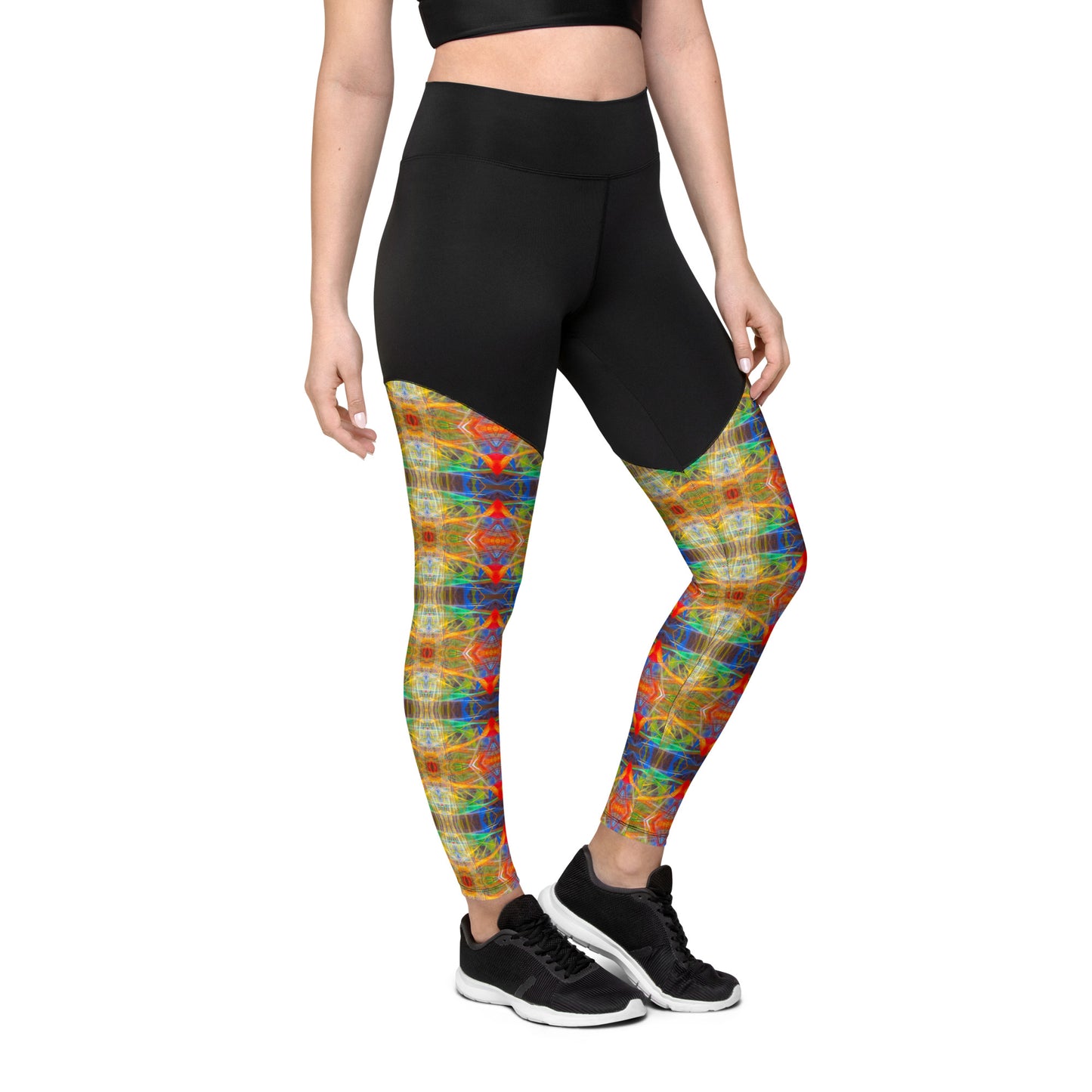 DMV 0191 Avant Garde Artsy Sports Leggings