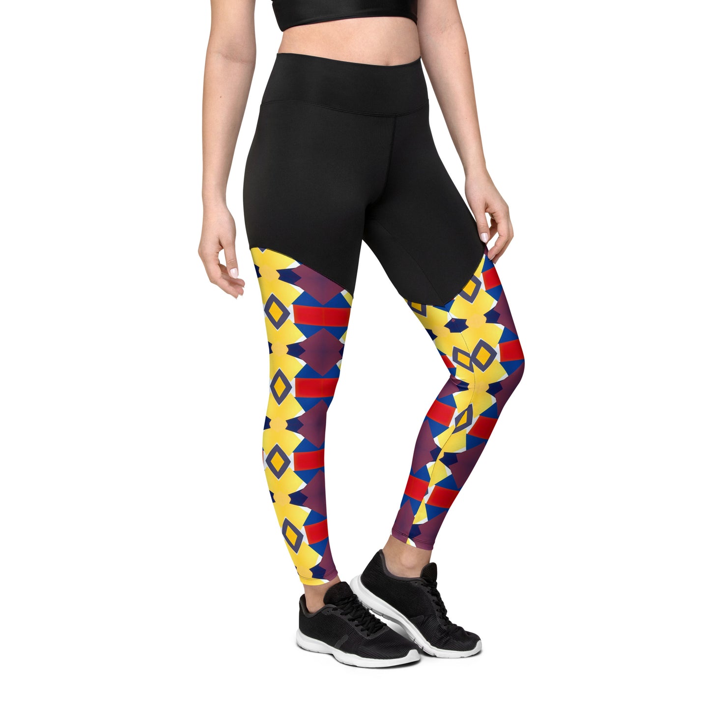 DMV 0418 Classic Boho Sports Leggings