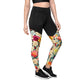 DMV 0260 Floral Sports Leggings