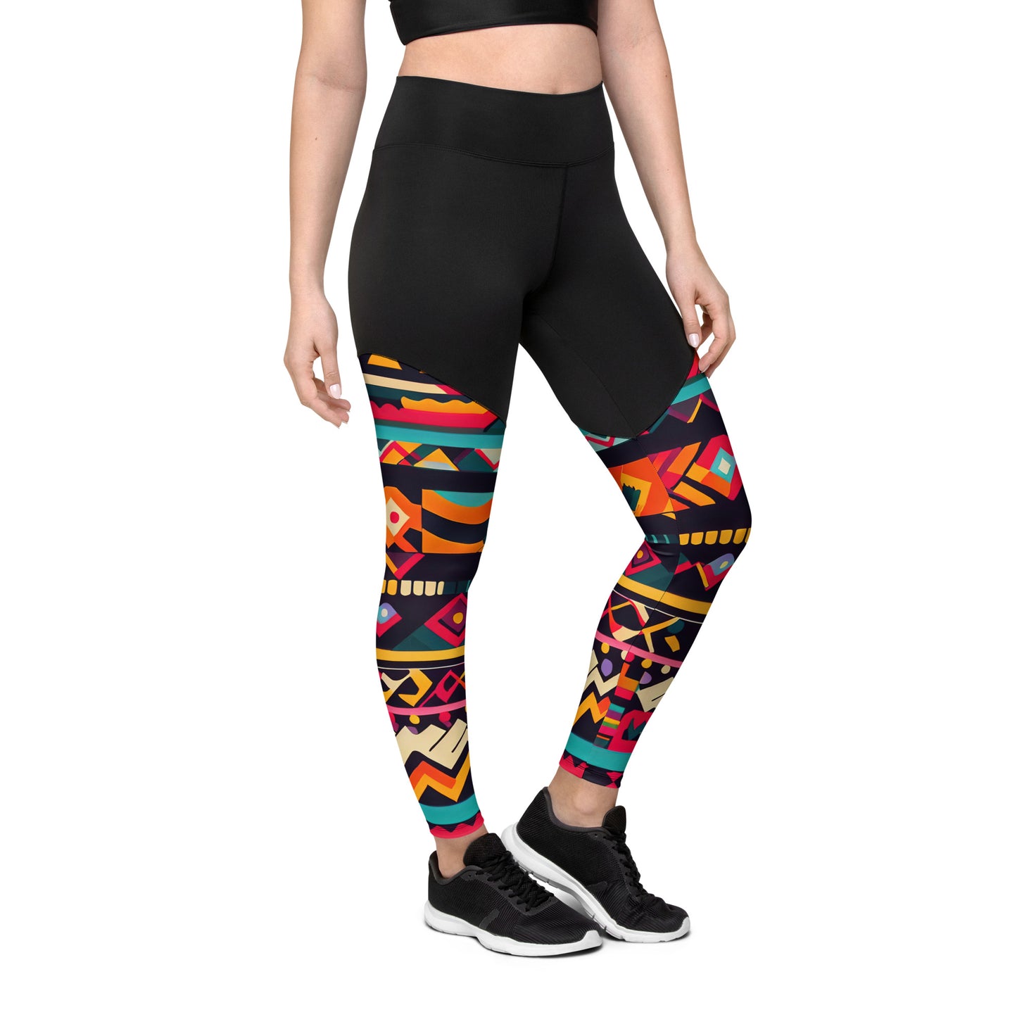 DMV 0409 Boho Sports Leggings