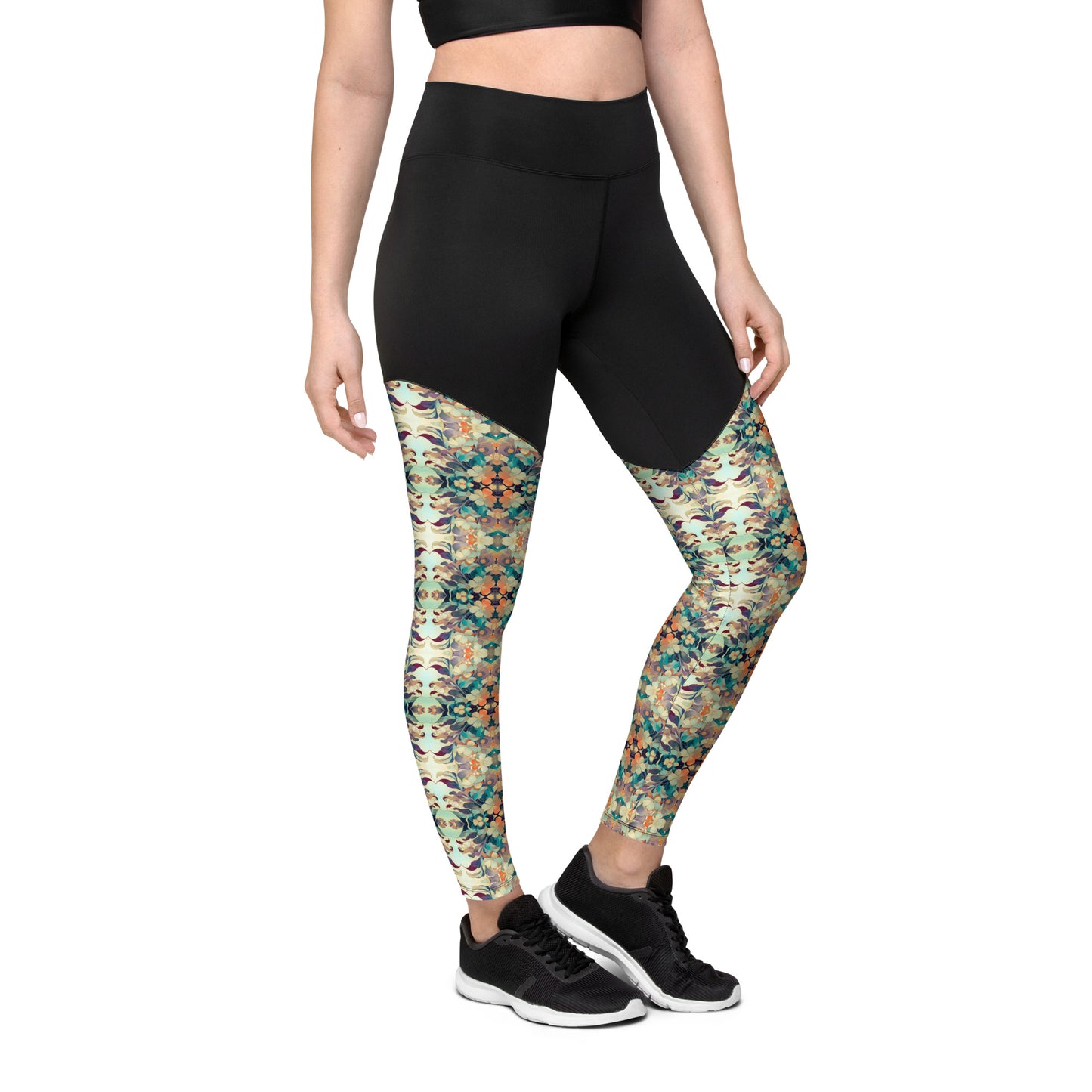 DMV 0408 Chic Boho Sports Leggings