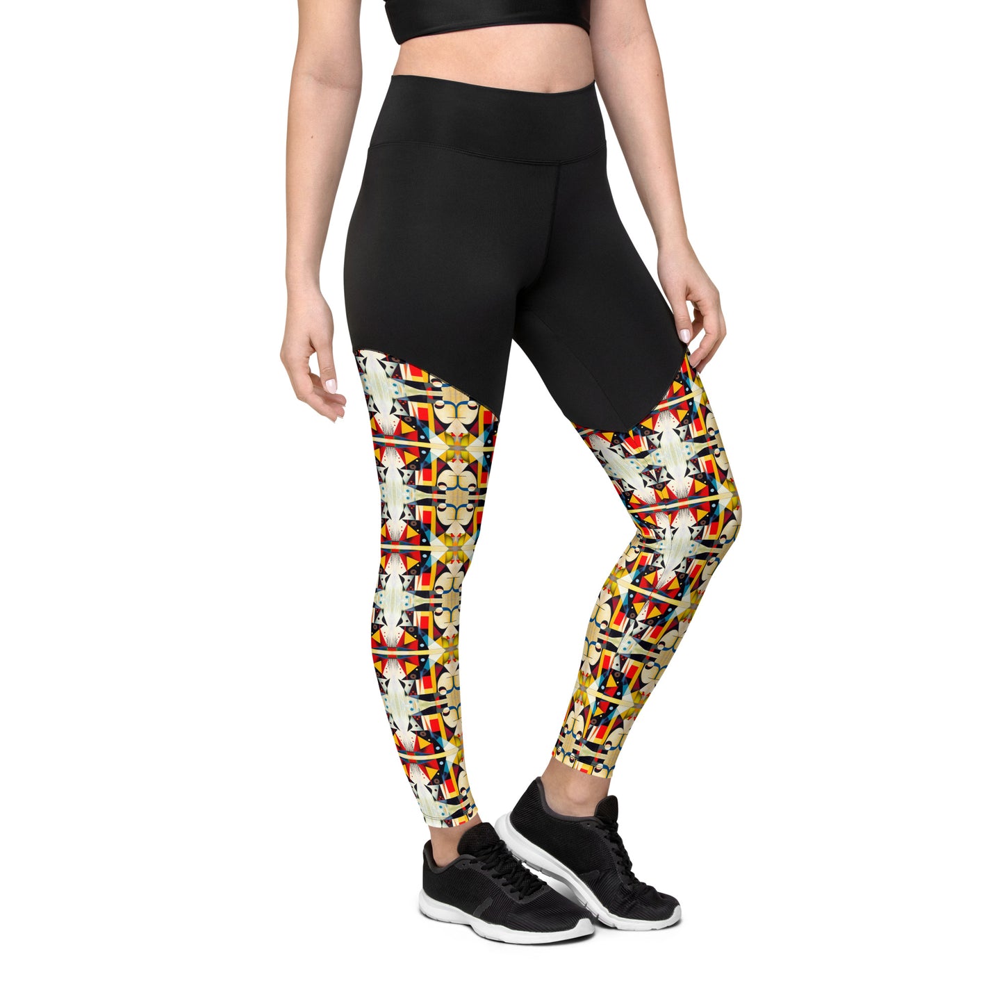 DMV 0517 Chic Boho Sports Leggings