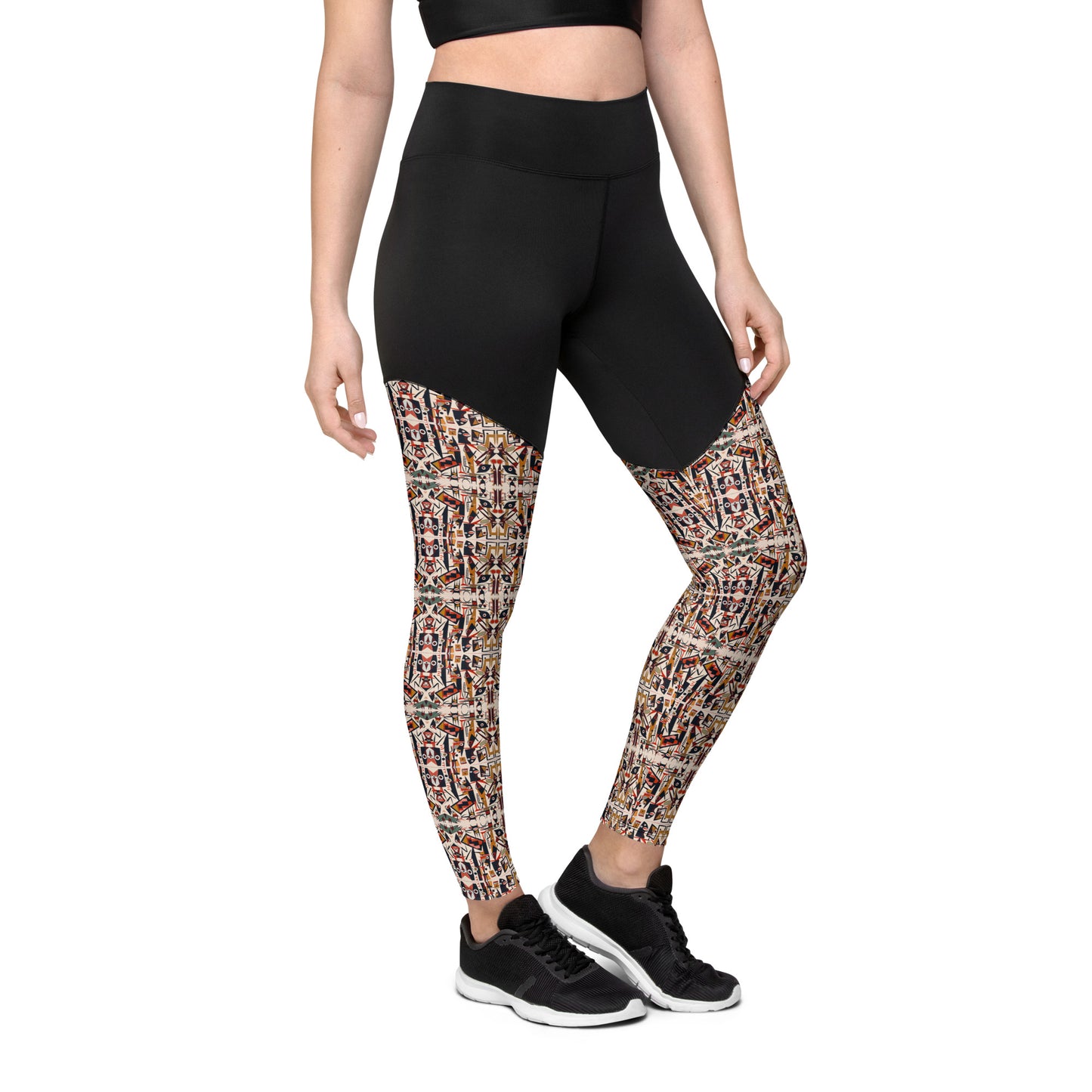 DMV 0432 Classic Boho Sports Leggings