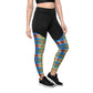 DMV 1305 Avant Garde Artsy Sports Leggings