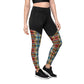 DMV 1246 Avant Garde Artsy Sports Leggings