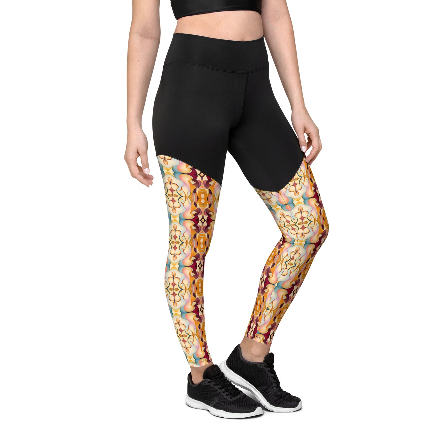 DMV 0384 Classic Boho Sports Leggings